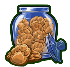 A jar of snacks (1.000)