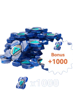 1.000 Coins (with x2 bonus for first purchase)
