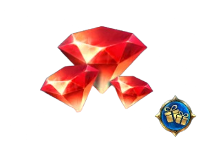 Горсть рубинов (350 шт.)