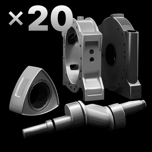 20 Rotor parts