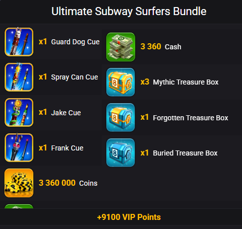 Ultimate Subway Surfers Bundle