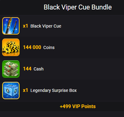 Black Viper Cue Bundle
