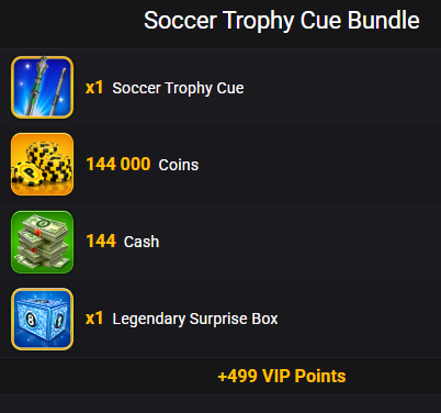 Soccer Trophy Cue Bundle