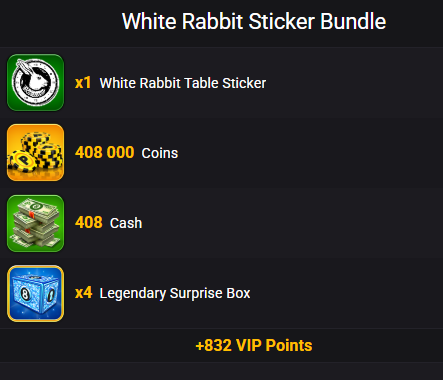 White Rabbit Sticker Bundle