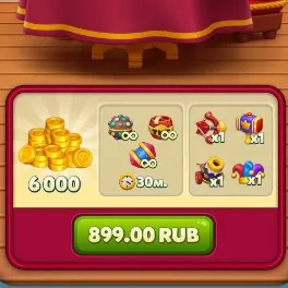 Акция вечера игр! 6к монет (1290 RUB)